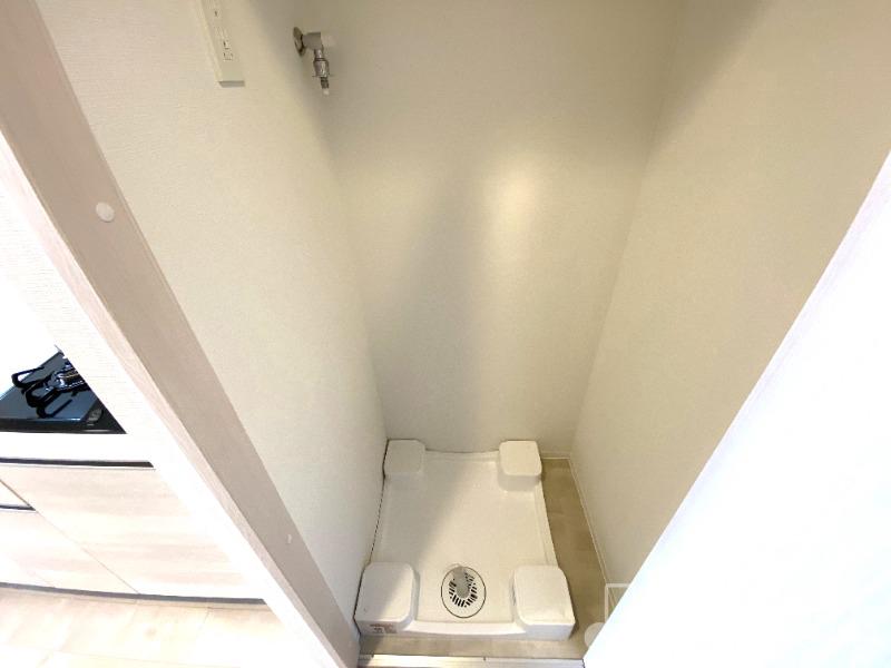 その他設備　洗濯機も室内にどうぞ。