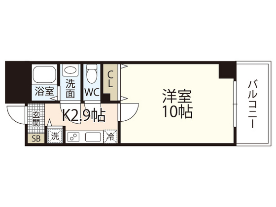 東雲パレスの間取り写真