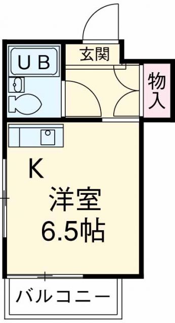 コスモプラザコマツの間取り