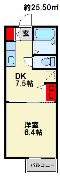 ブア・ヴィラージュの間取り