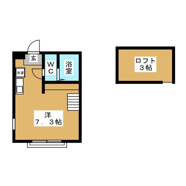 ハーミットクラブハウス井土ヶ谷Ａ棟の間取り