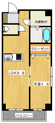 CH（シーエイチ）の間取り