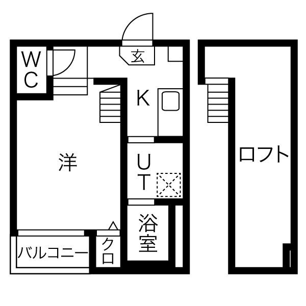 石場町ベースの間取り