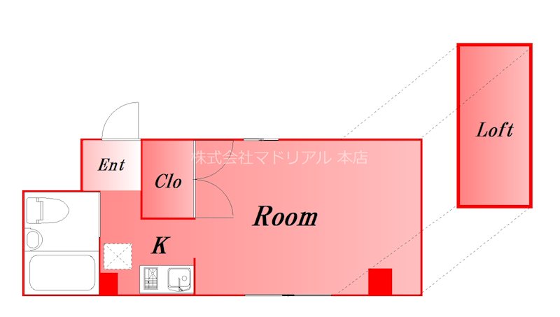 大田区南久が原のマンションの間取り