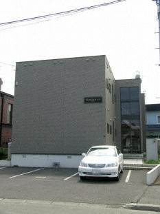 札幌市北区太平十条のアパートの建物外観