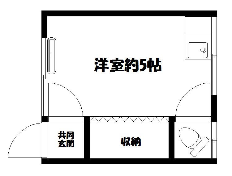 小泉ハイツの間取り