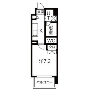 アールズタワー宝が丘の間取り