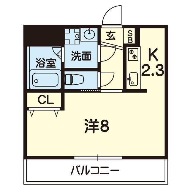 サンライト琴平の間取り