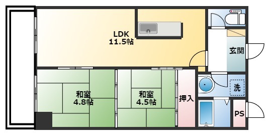 【アクトピアＴＯＹＡＭＡの間取り】