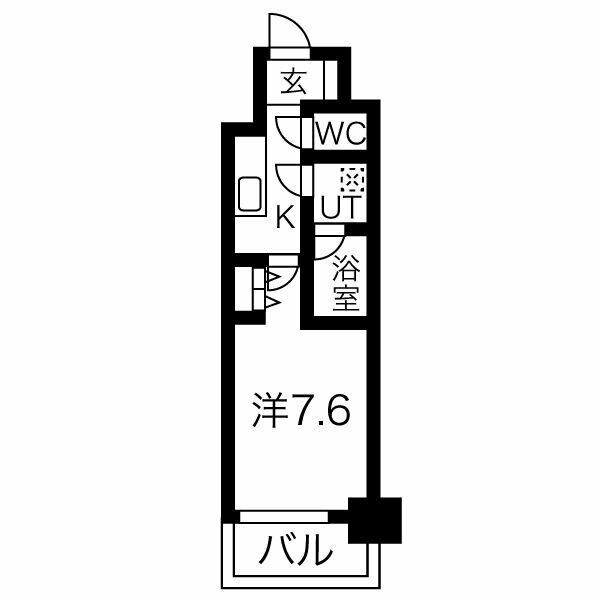 スプランディッド神戸北野の間取り