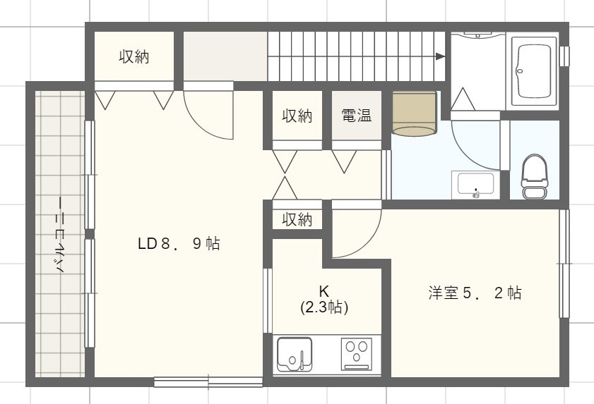 プロヴァンス壱番館の間取り