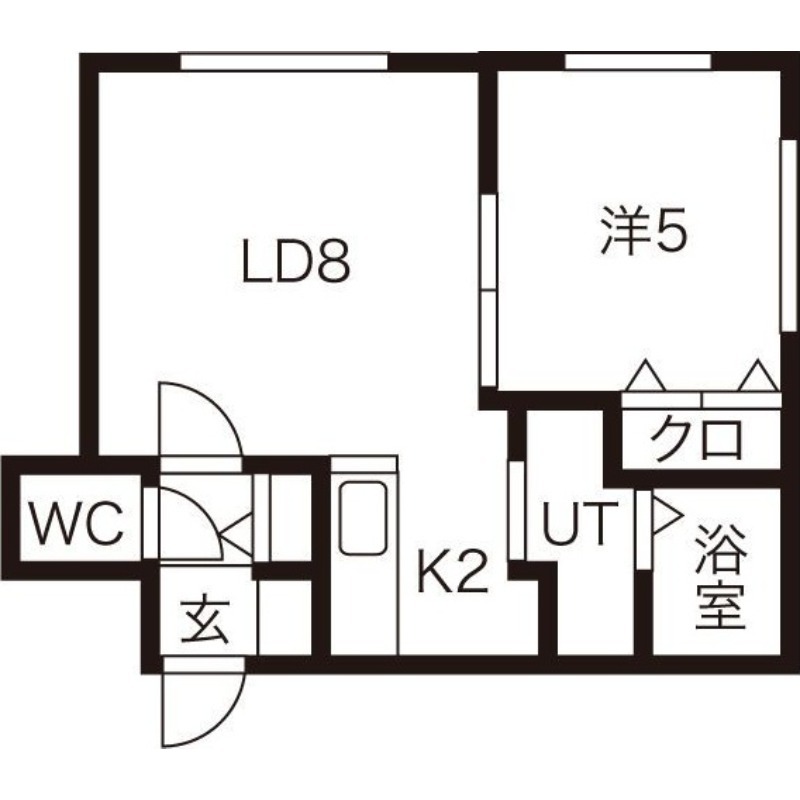 【プリマクラッセ環状通東の間取り】