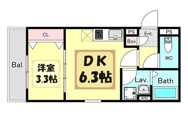 ジーメゾン春日部粕壁カヴェリの間取り