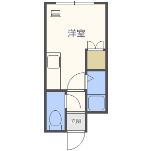 エーエムエスIIの間取り