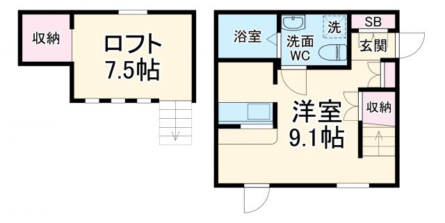 しおさいプレステージの間取り