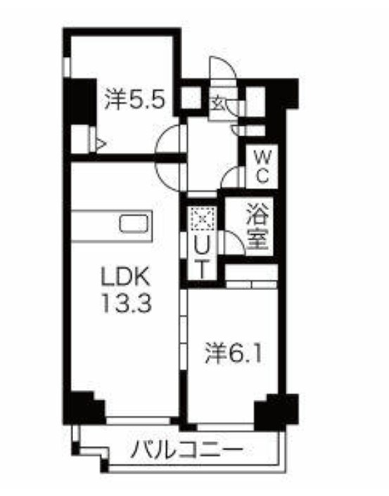 スパシエ千住大橋の間取り