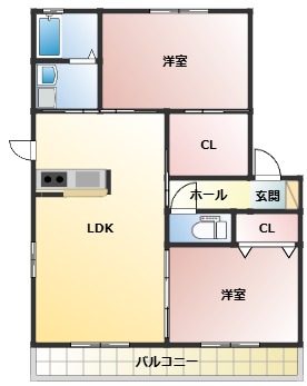 シャーメゾン和田の間取り