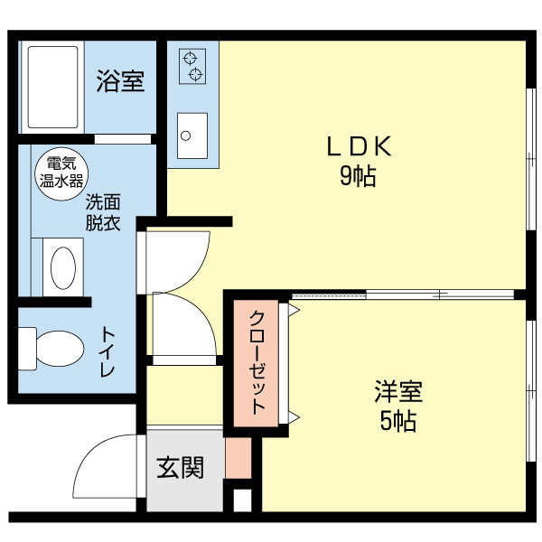 ローズヒルの間取り