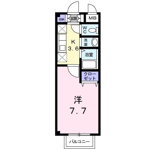 パル本城の間取り