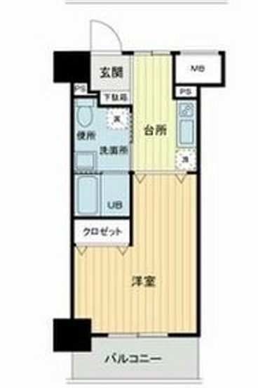 フィットエル仙台一番町の間取り