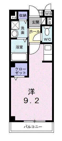 ヴィラ・アトラクティブの間取り