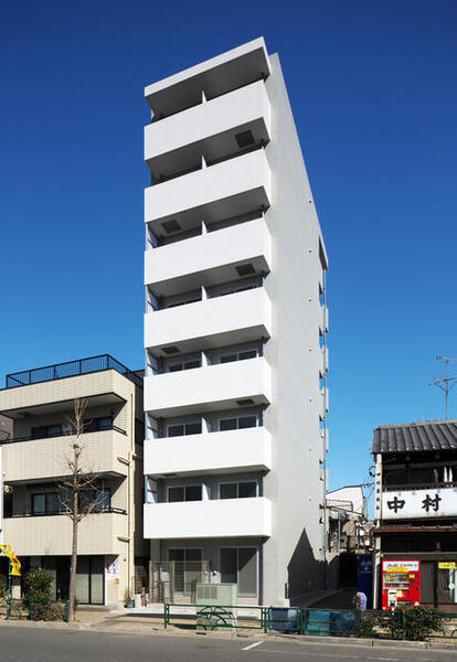 【レピュア王子本町の建物外観】