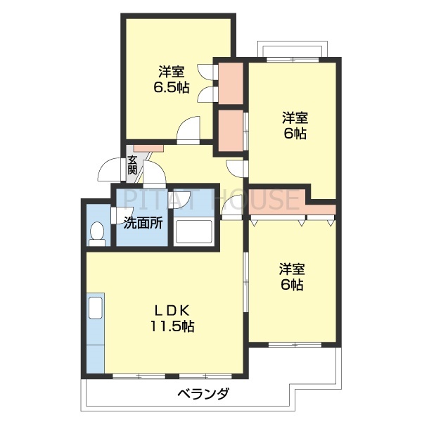 フォーシーズン和歌山Iの間取り