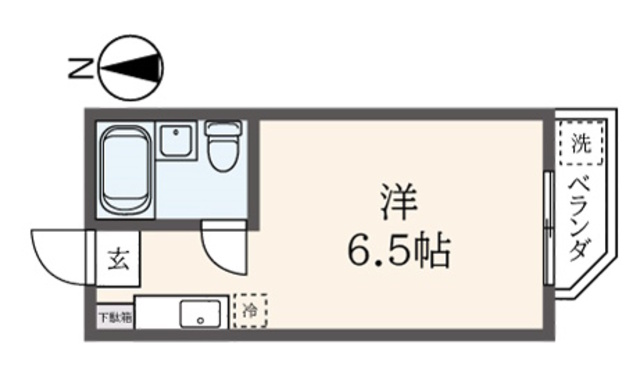 杉並区高井戸西のアパートの間取り