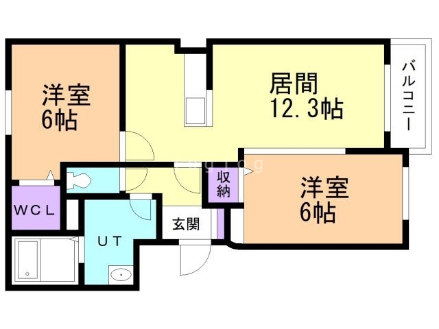 エスペランサ西町の間取り