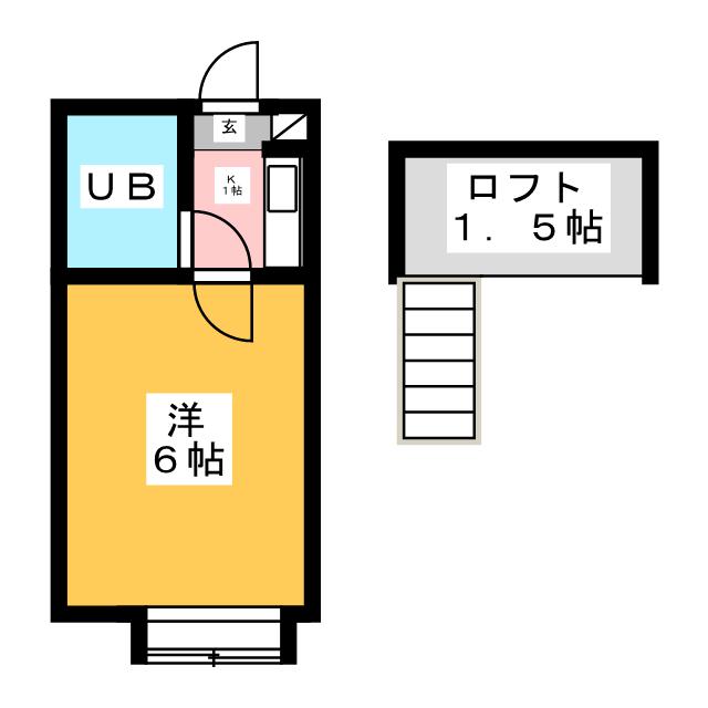 コスモ２１ＮＲＳエイトの間取り