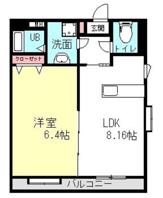 カーサアンピオの間取り