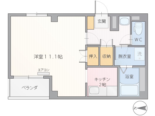 アネシスの間取り