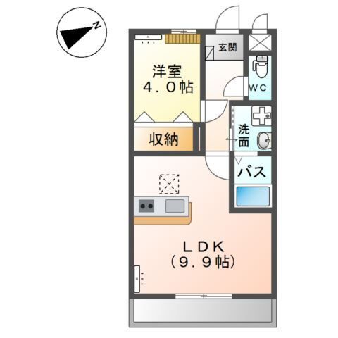 【ライズ（rise)の間取り】