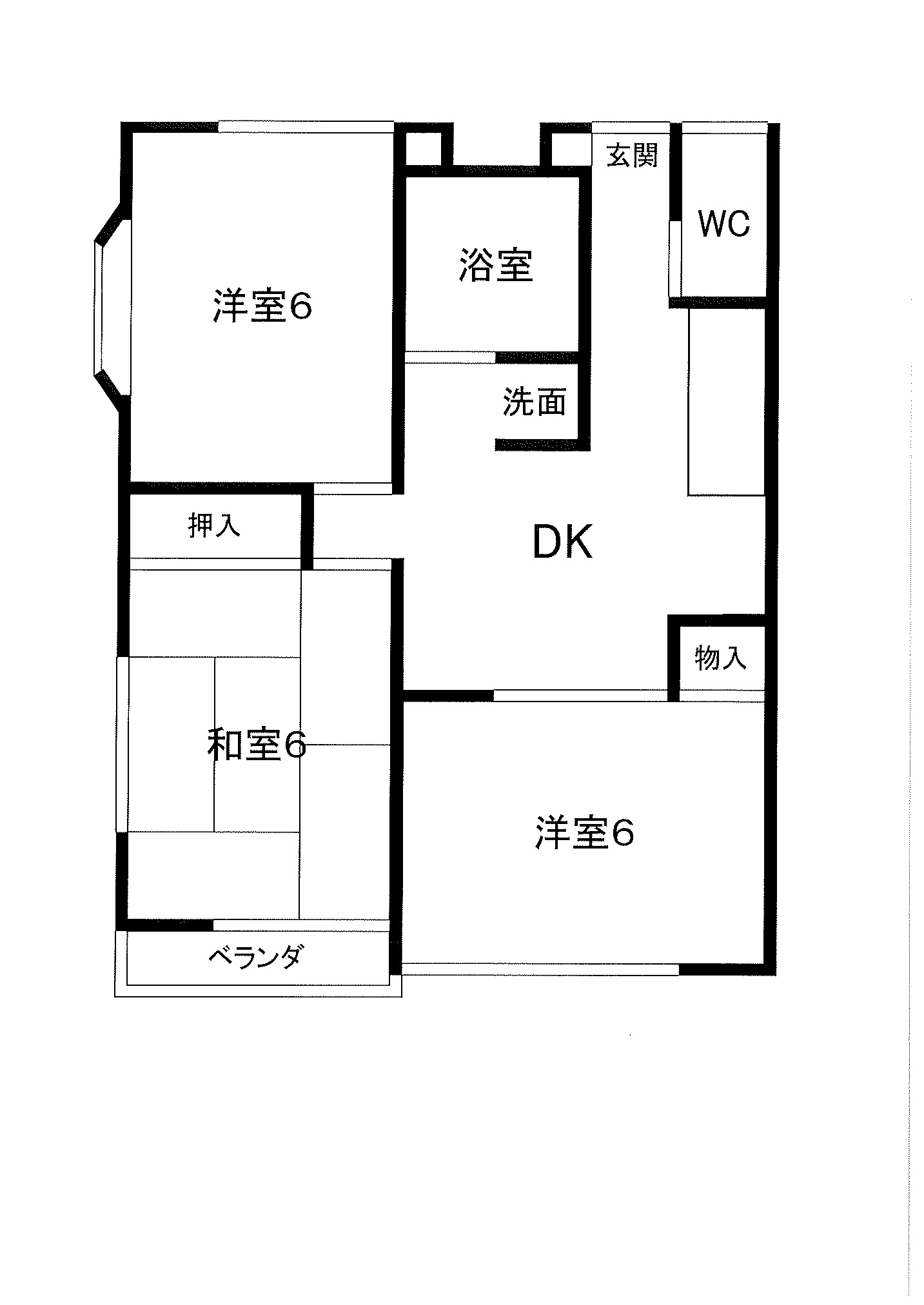 フラワーコーポラス_間取り_0