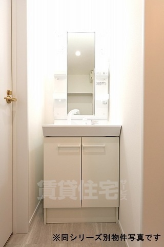 洗面設備　同建設会社施工例