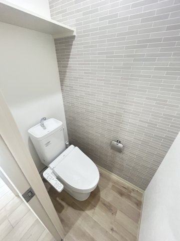 トイレ　ゆったりとした空間のトイレです