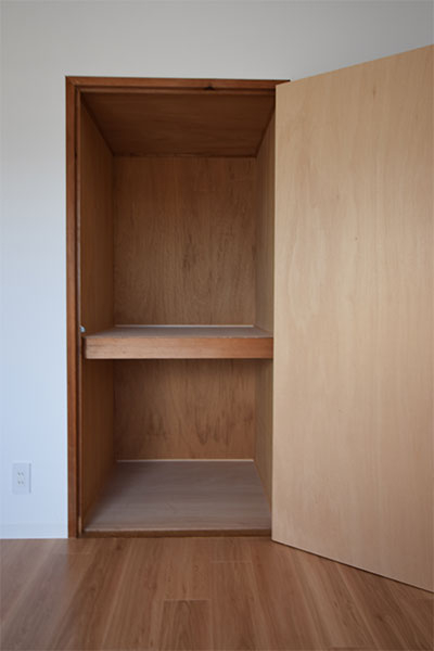 収納　【メナーハイツ藍】北側洋室収納※前回募集時の室内写真です。