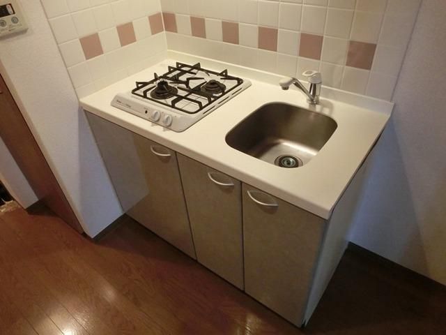 キッチン　★２口ガスシステムキッチン★