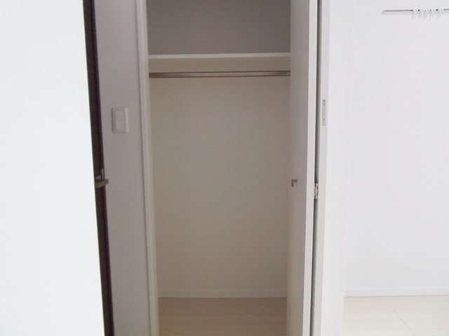 収納　クローゼットです