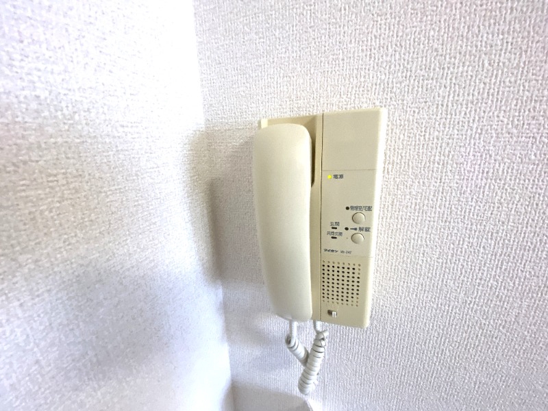 セキュリティ　来客時に活躍です