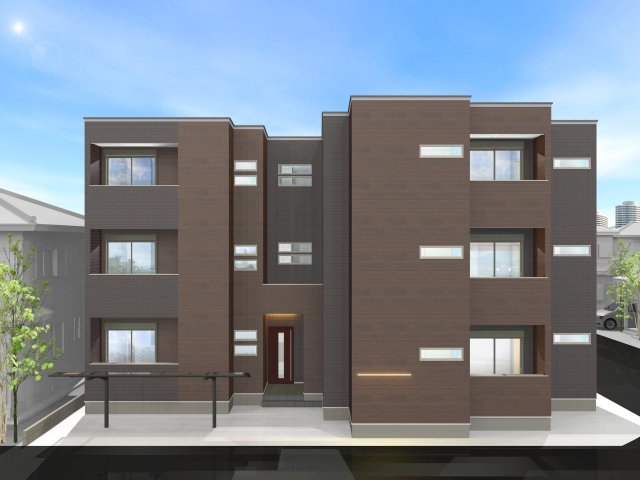 建物外観　外観パース