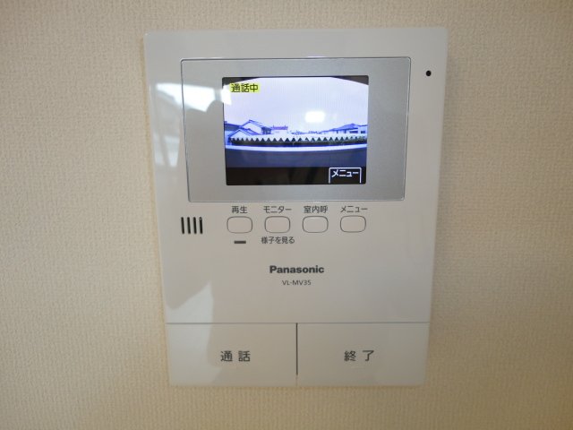 セキュリティ　カメラ付インターホン