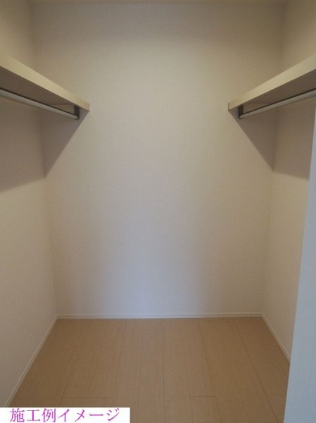 収納　施工イメージです。