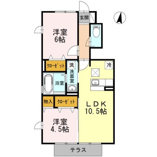セッテヴィータの間取り写真