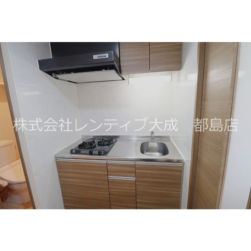 ＪＲ東西線 大阪城北詰駅 徒歩3分 10階建 築13年のキッチン写真