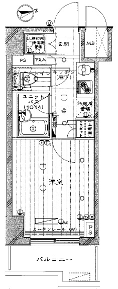 ルーブル川崎弐番館の間取り写真
