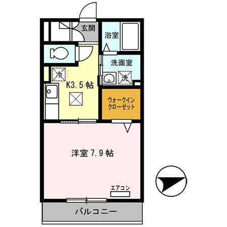 メルレットの間取り写真