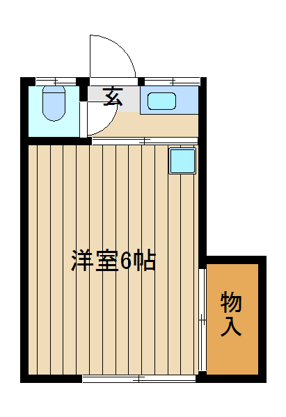 桜荘の間取り