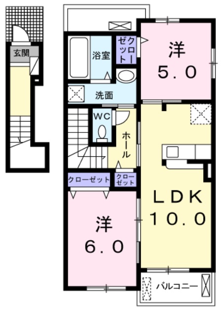 リバーサイドIIIの間取り