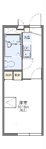 レオパレスコート　ひこねの間取り